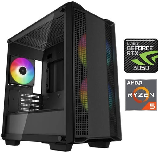Equipo Gamer Ryzen 5 5500, 16GB, SSD 480GB, RTX 3050 6GB