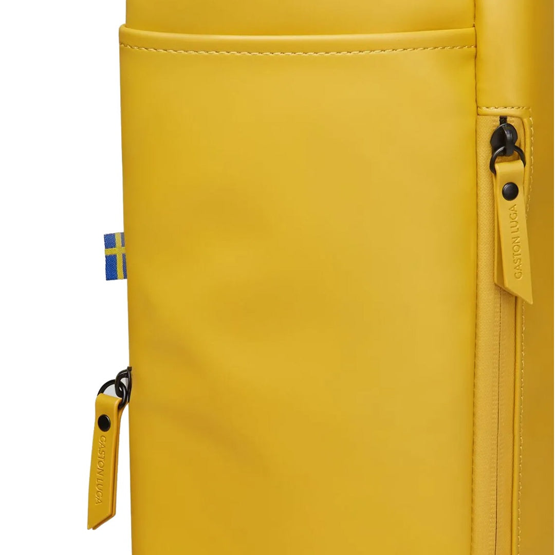 Mochila Gaston Luga Rullen Mostaza/Negro