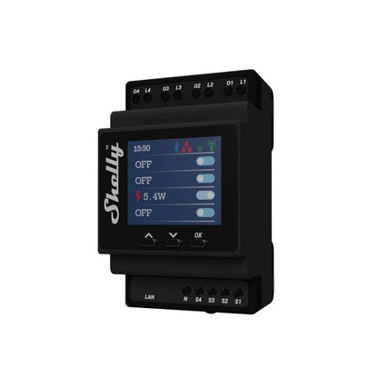 Rele Shelly Pro 4PM cuádruple Wi-fi DIN