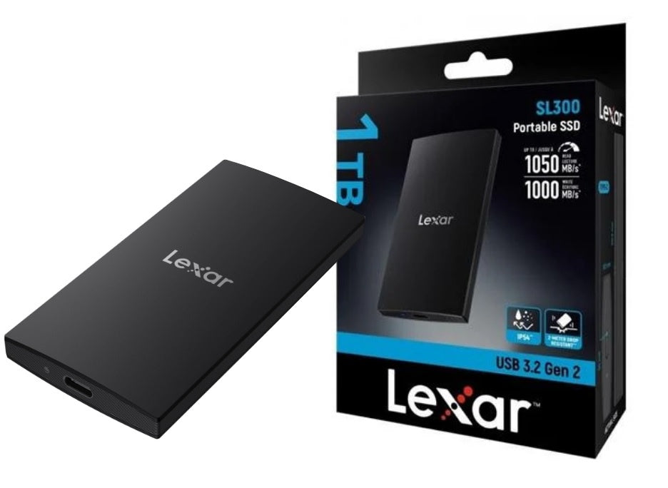 Disco SSD Lexar SL300 1TB portable