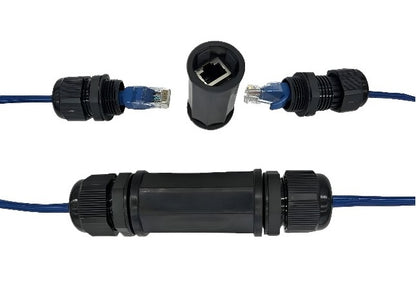 Adaptador Cupla RJ-45 hembra/hembra exterior