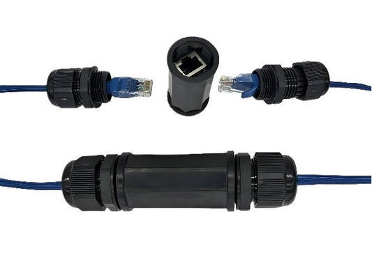 Adaptador Cupla RJ-45 hembra/hembra exterior