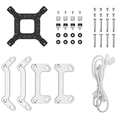 Cooler Liquido DeepCool LT360 ARGB blanco