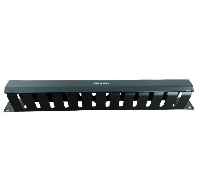 Manejador de cables Hikvision 1U y 12 ranuras
