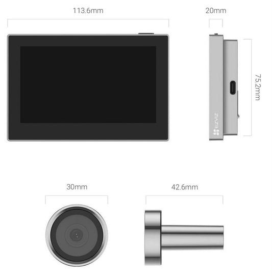 Videoportero Ezviz CS-HP2 (2MP) Silver