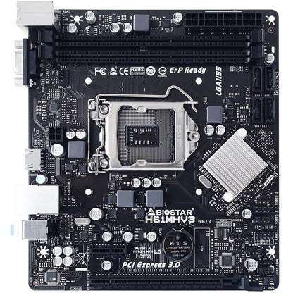 Motherboard Biostar H61MHV3 LGA 1155 DDR3 Micro-ATX