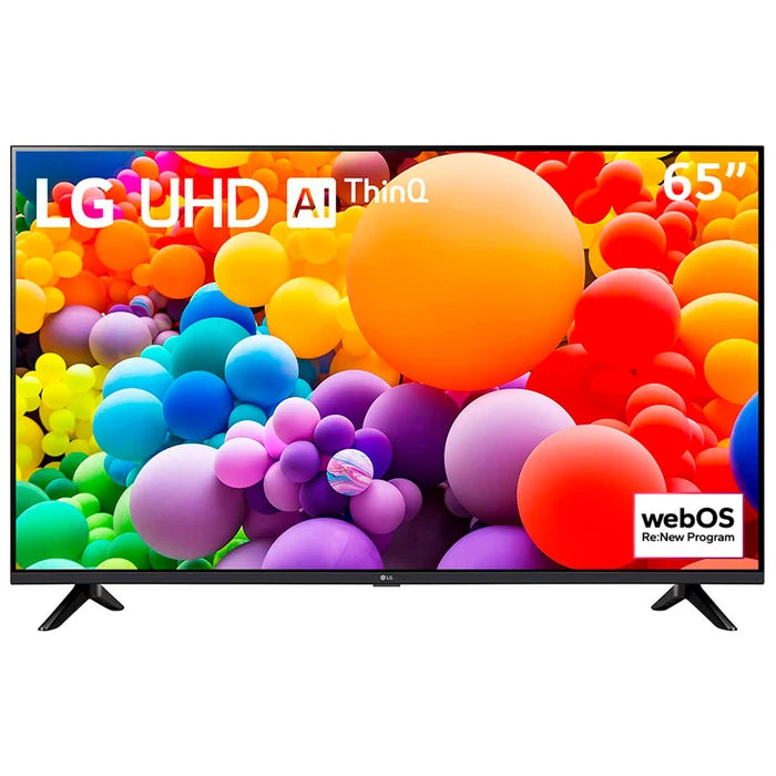 Smart TV LG 65” 4K UHD con WebOS y Procesador IA 4K